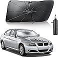 [2024 Upgrade] Twignet Windshield Sunshade Car Foldable, UV Ray Reflector Auto Front Window Sun Shade Visor Shield Shade,Keeps Vehicle Cool, Suitable Most Vehicles (57 in x 31 in)
