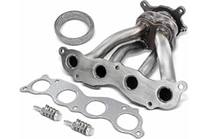 A-Premium Engine Exhaust Manifold Kit W/Gaskets & Bolts & Springs [DOHC 4Cyl 2.4L] Compatible with Honda Element 2003-2011, G