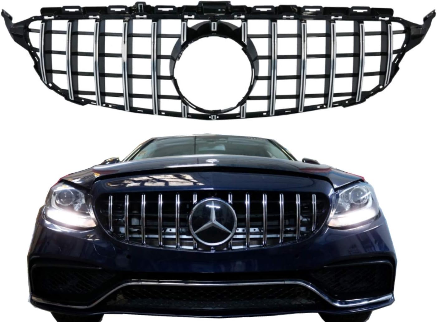 KITT FGMBW205GTRWOCCN Central Grille 2014+ Design Black Without Camera