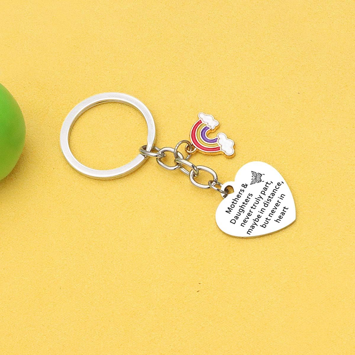JMIMO 70th Birthday Gifts for Women Men Funny Sweet 70th Birthday Keyring Idea for Her Him As A Joke Celebration Best 70 Years Old Present - Image 5