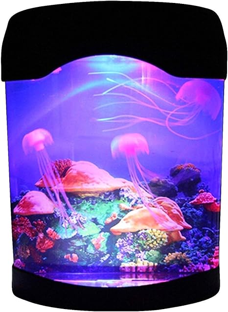 Amazon Com Calover Ocean Decor Electric Jellyfish Tank Aquarium