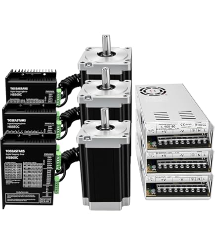 Nema 34 Stepper Motor 6A 12Nm (1700 oz-in) 156mm Length for CNC