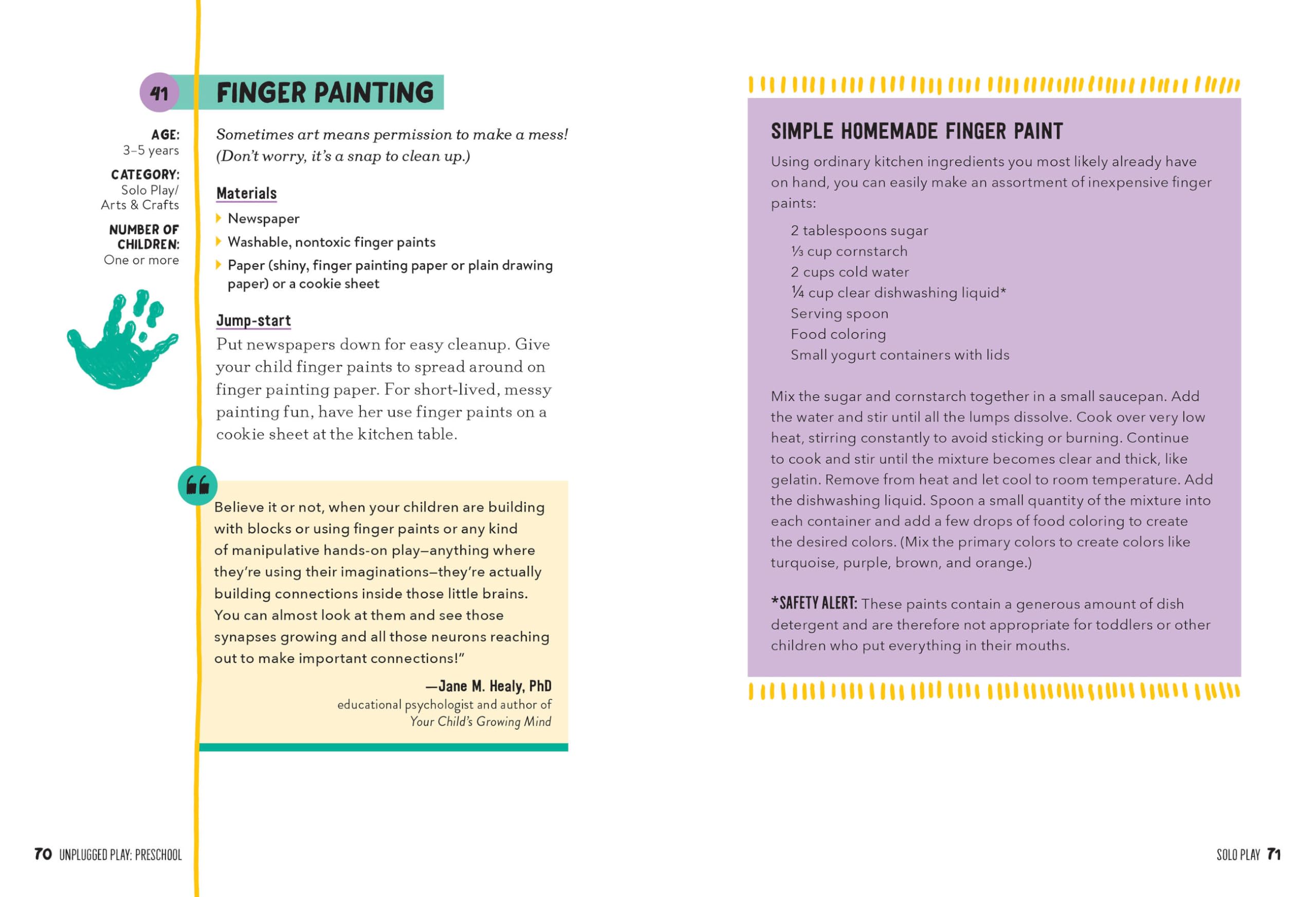 Unplugged Play: Preschool: 233 Activities & Games for Ages 3-5