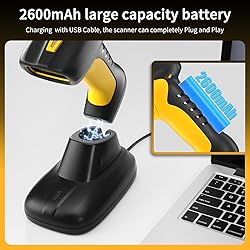 NetumScan Upgraded Industrial Bluetooth QR Barcode