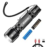 WORKPRO 1200LM Rechargeable Tactical