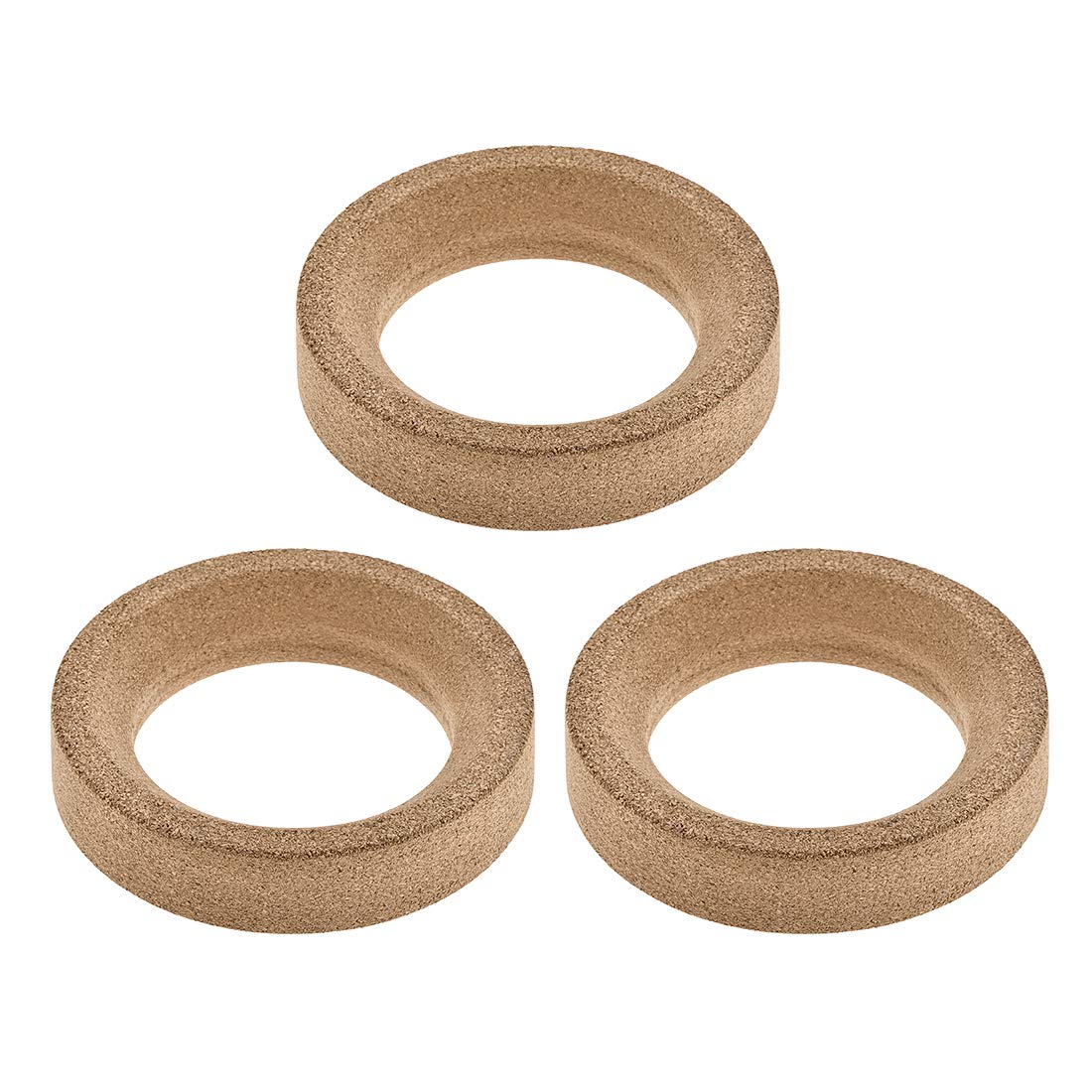 sourcing map Lab Flask Support Cork Stand 140mm Diameter Round Bottom Holder for 1000ml-5000ml Flasks 3Pcs