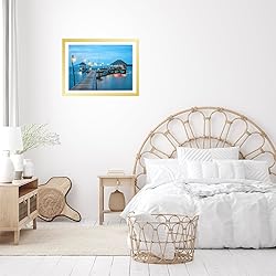 JCJMY 12x16 Picture Frame Gold with 11x14