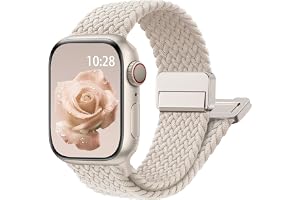 Magnetic Braided Stretchy Loop - Compatible with Apple Watch Band Women Men