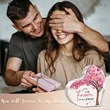 Gleevara Heart Shaped Acrylic Plaque You will forever be my always Gift for Her view 2