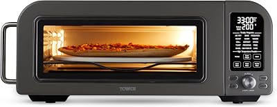 Tower T17141 Elite Pizza Oven 400C 5 Programs 15 Functions 2000W Grey