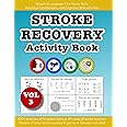 Stroke Recovery Activity Book VOL 3: Speech & Language, Fine Motor Skills, Hand-Eye Coordination, and Cognitive Skills activities: Education resources by Bounce Learning Kids (Stroke & TBI recovery)