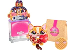 Cookeez Makery Toasty Treatz Toaster with Scented Plush - 2 Pack; Make A Soft and Squishy Surprise Plush Friend. Pop-in-Bread and See A Surprise Plush Pop Up!