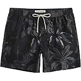 Turnshine Mens Swim Trunks 5 Inch Swimming Shorts with Mesh Lining Quick Dry Bathing Suits for Men Swimwear