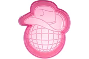 (300 Design Optional) MUBYOK M343 Cowboy Disco Silicone Freshie Mold for Baking Aroma Beads Car Freshie Supplies