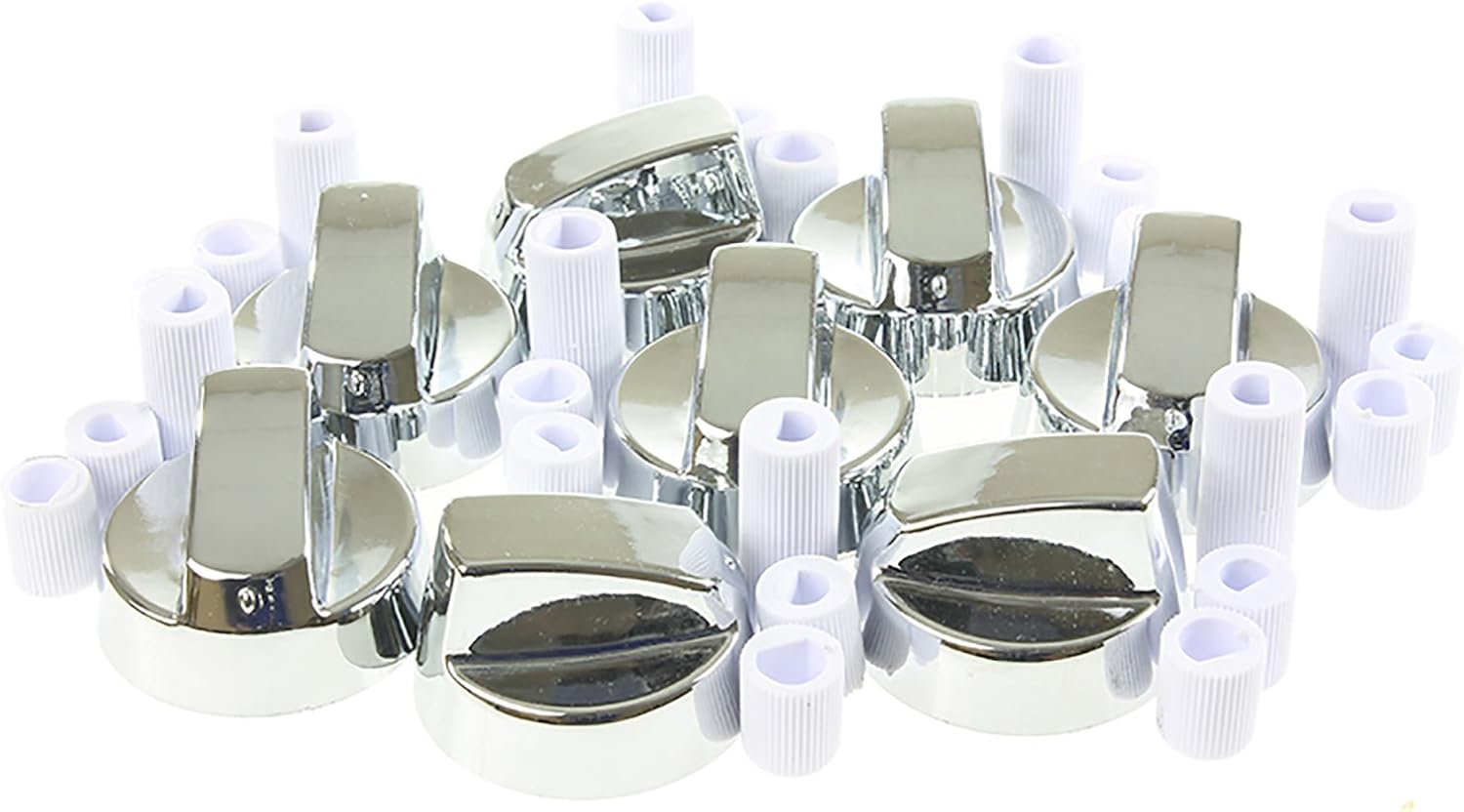 First4Spares Silver Universal Cooker Control Knob For Cookers & Ovens 8