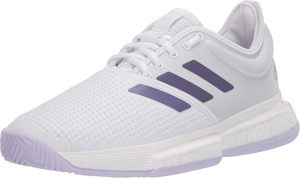 adidas purple tennis shoes