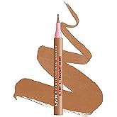 NYX PROFESSIONAL MAKEUP Lip Lingerie Liner Stain, Seamless Make Up with All-Day Color, Waterproof Lip Stain Finish - Tease U Later (Cool Nude)