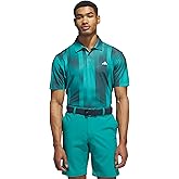 Adidas Mens Ultimate365 Mesh Radiant Print Polo Shirt