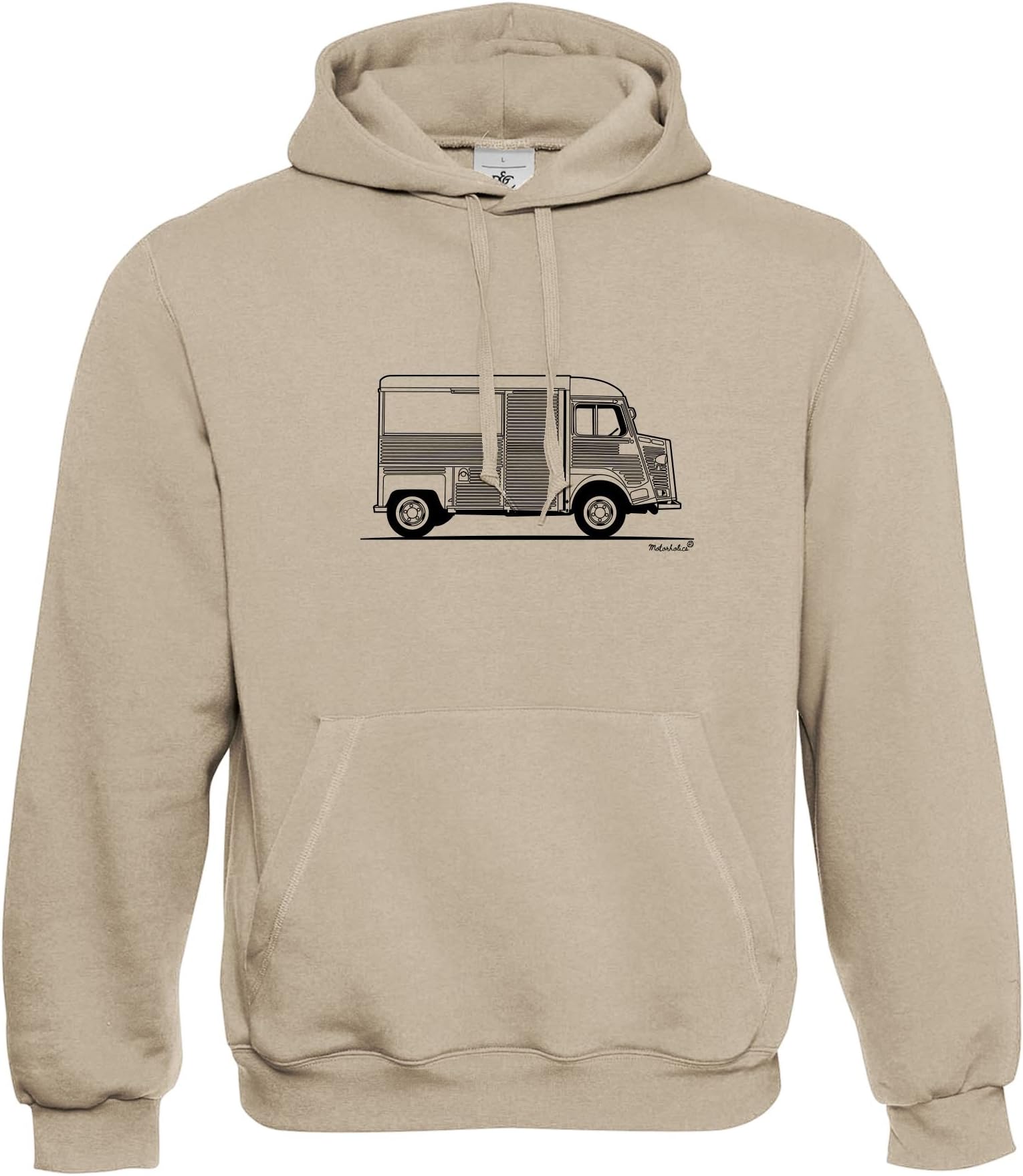 Motorholics Mens Citroen HY Vintage Van Hoodie S - 5XL