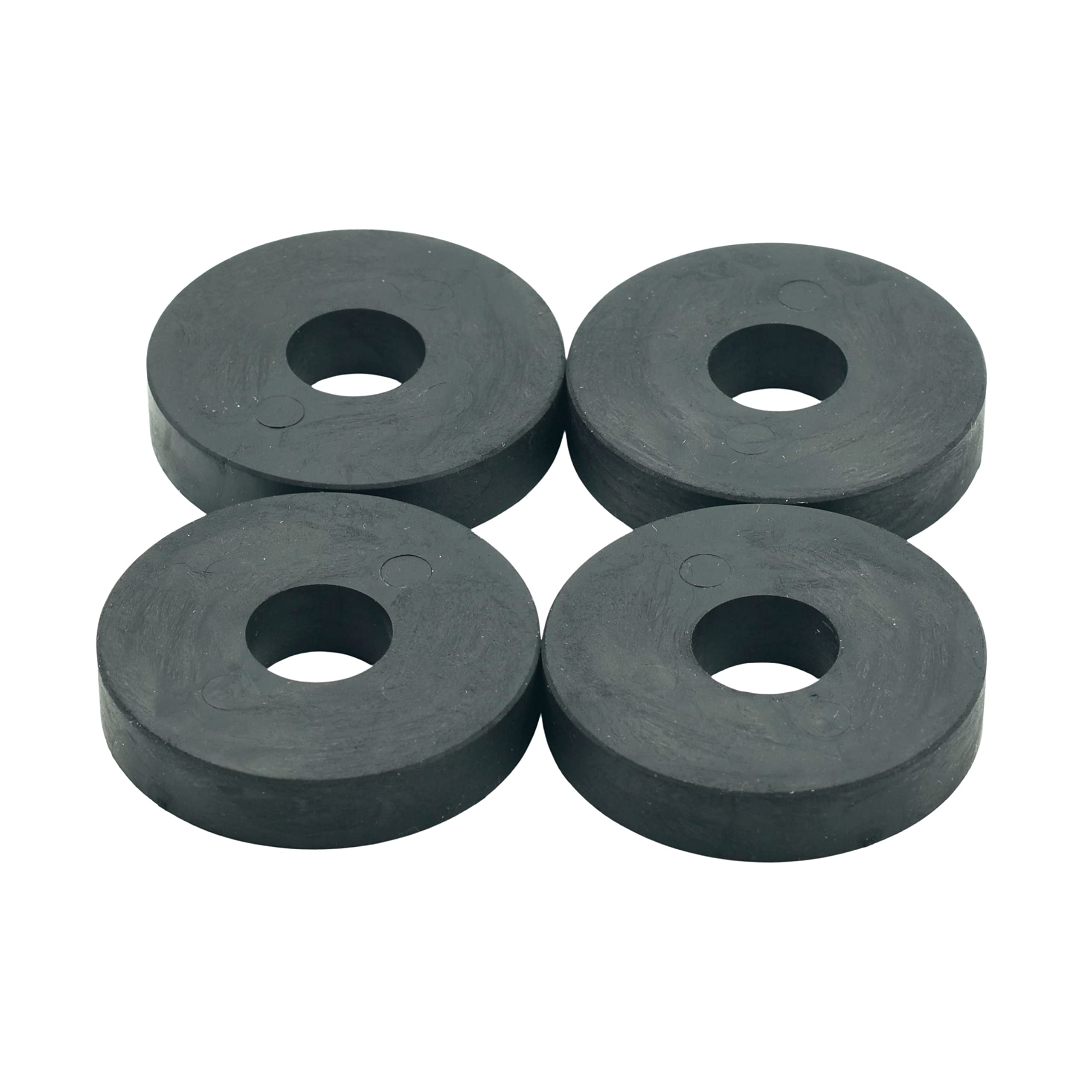 Hawkeng Thick Rubber Spacers M16 (16mm) Hole - 50mm O/D x 10mm Height (4PCS)