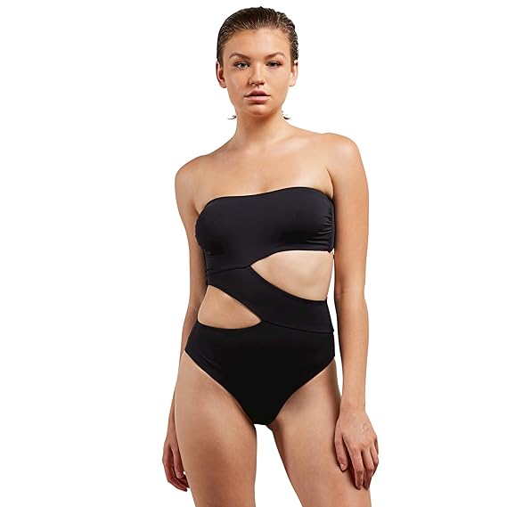Volcom one piece cutout swimsuit Clearance