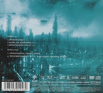 Abnormalize 期間生産限定盤 Dvd付 凛として時雨