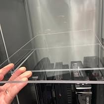 PIAOLGYI Mount for IKEA DETOLF Display Cabinets, Brackets for