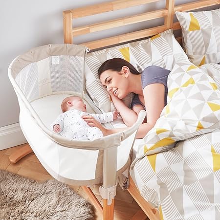 purflo breathable bedside crib