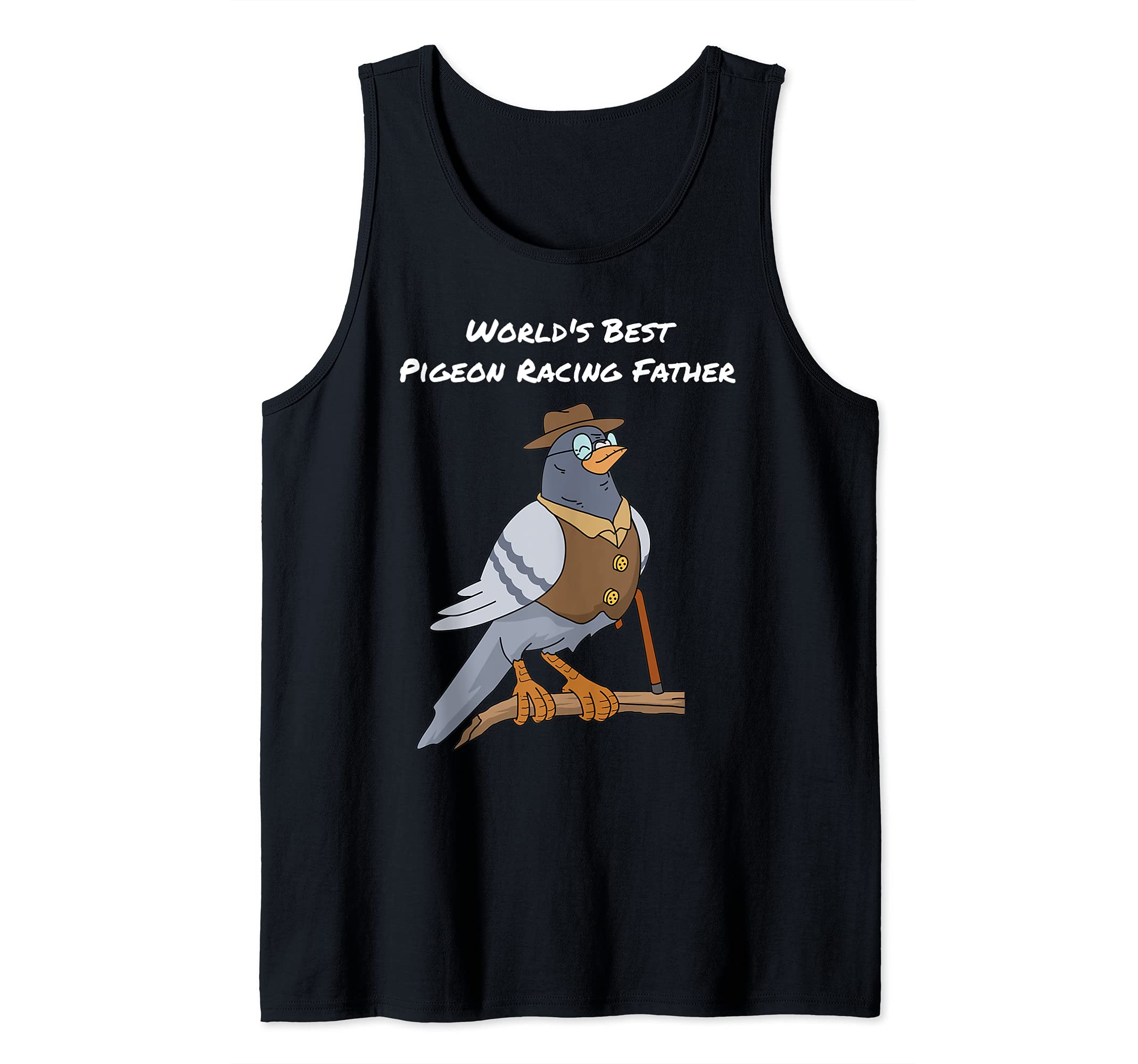 Pigeon Fathers Day Pigeon Breeding Pigeon Racing Pigeon Tank Top