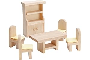 PLANTOYS Plan Toy Doll House Dining Room - Classic Style