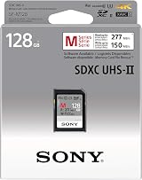 Sony 128GB SF-M Series UHS-II SD Card V60 U3 - 277MB/s Read SF-M128 view 2