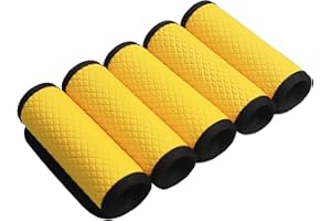 BAGSWEET Luggage Handle Wrap for Suitcase/Carry On/Backpacks-Neoprene Luggage Handle Wraps Bright Luggage Identifiers/Tags/Spotter/Markers Travel Accessories/Essentials-Gold