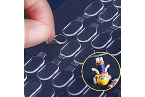 AITOLY Double Sided Mounting Putty dots 0.31 inch x 0.52 inch Waterproof Clean Removable for Party Decorations Picture Hanging Crafts Holiday Party (100pc)