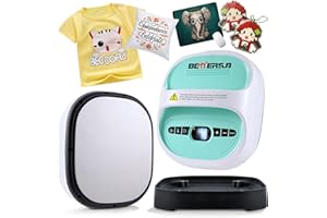 BetterSub Heat Press Machine, 8.27"×9.06" Portable Heat Press for T-Shirts & Perler Beads - HTV Vinyl & Sublimation Iron Pres