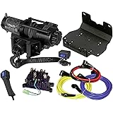 KFI SE35 3500lb Stealth Winch & 101275 Winch Mount kit Compatible/Replacement for 2016 to 2021 Yamaha Grizzly 700 4x4