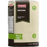 Yarmarka Semolina - Manka 21.16 oz (600g) | Fine Wheat Semolina, Smooth Creamy Texture, Ideal for Hot Cereal, Baking &amp; Traditional Recipes