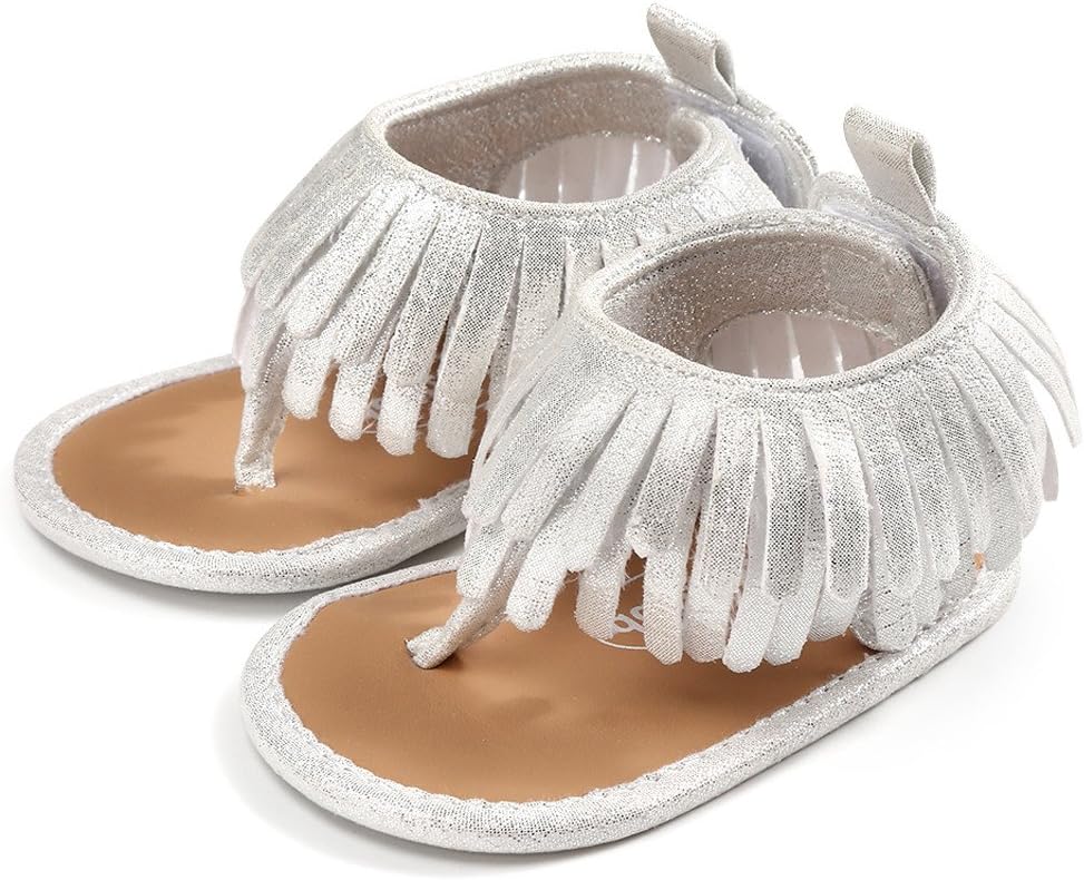Infant Baby Tassels Sandals Shoe Casual Shoes Sneaker Anti-Slip Soft Sole Memela