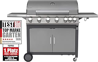 Tepro Gasgrill &#34;Highview&#34;, anthrazit / edelstahl, 57 x 166 x 115 cm, 3177