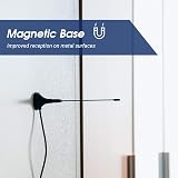 August DTA180 Portable TV Aerial – DVB-T2 Indoor Freeview Antenna view 5