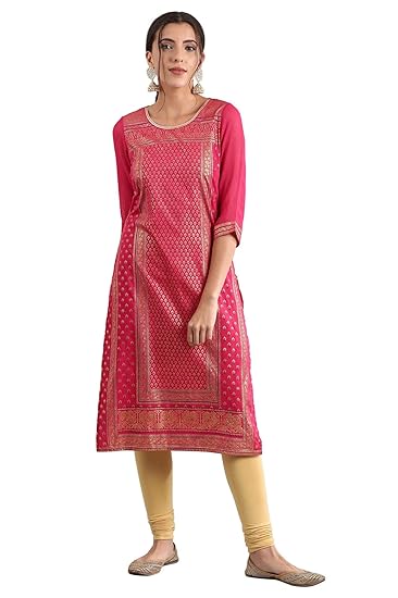 Women's Rayon Straight Kurta