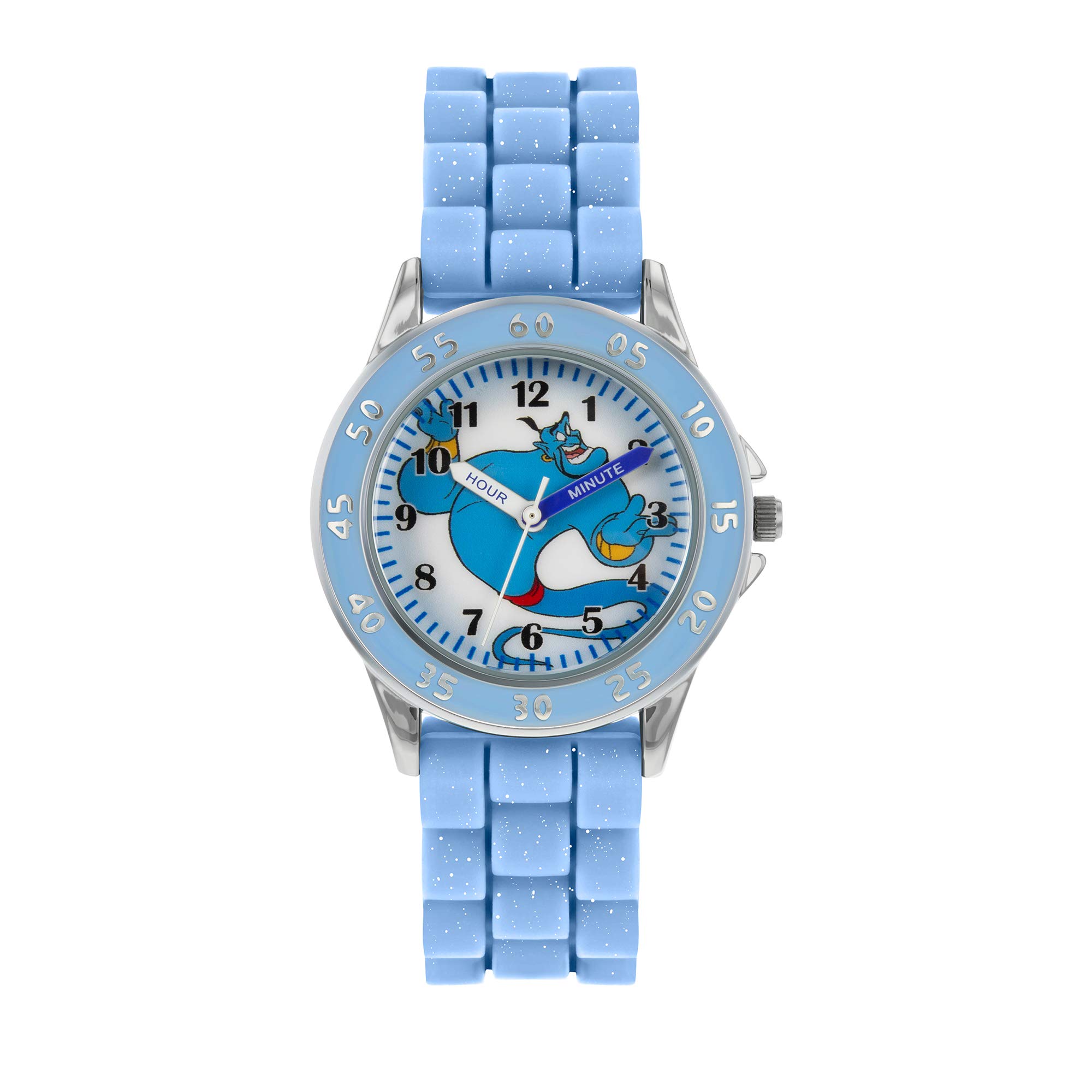 Disney Aladdin Genie Kids Watch with Blue Rubber Strap GNI9000