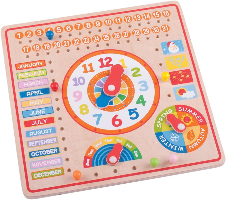 calendar magnetic bigjigs