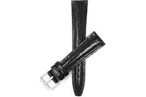 Bandini Leather Watch Band Strap - Semi Glossy - 5 Colors - 12mm, 14mm, 16mm, 18mm, 20mm (Also comes in Extra Long, XL)