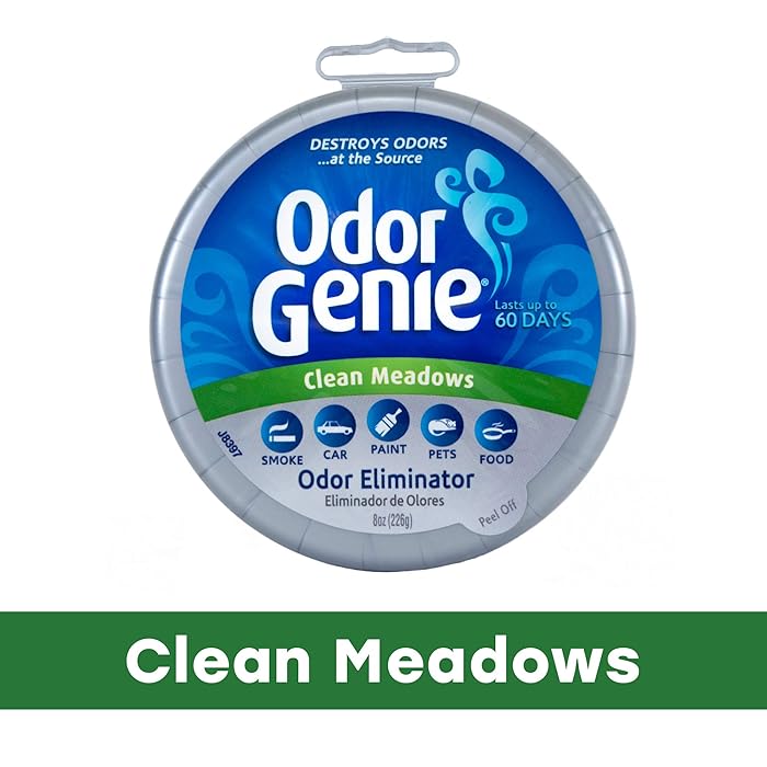 Odor Genie Odor Eliminator, Clean Meadows Fragrance, 8 oz.