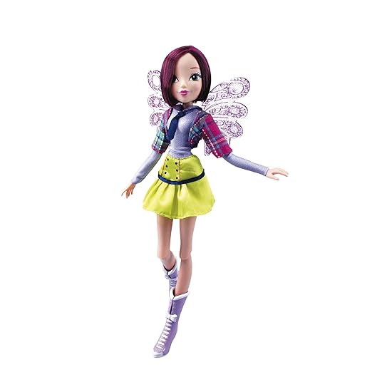 title=Giochi Preziosi- Winx Fairy School: Tecna Bambola con Bracciale per Bambina