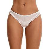 Allegra K Womens Satin Bikini Low Waisted Lace Trim Underwear Full Coverage Panties