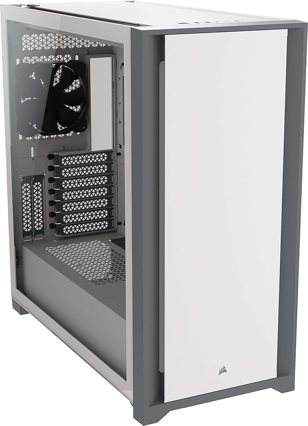 Corsair 5000D Tempered Glass Mid-Tower Case White Solid Front Panel