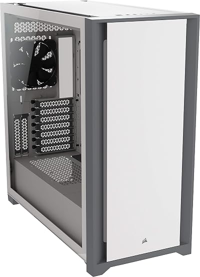 Corsair 5000D Tempered Glass Mid-Tower Case White Solid Front Panel