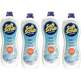 Soft Scrub Oxi Cleanser, 24 Ounce (4 Pack)