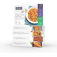 HMR Top 5 Entree Variety Pack: 1 ea. Chicken Pasta Parmesan, Beef Stroganoff, Chicken Enchiladas w/Tomatillo Sauce…